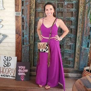 Lulus two piece pant suit